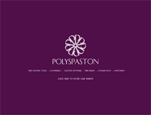 Tablet Screenshot of polyspaston.com
